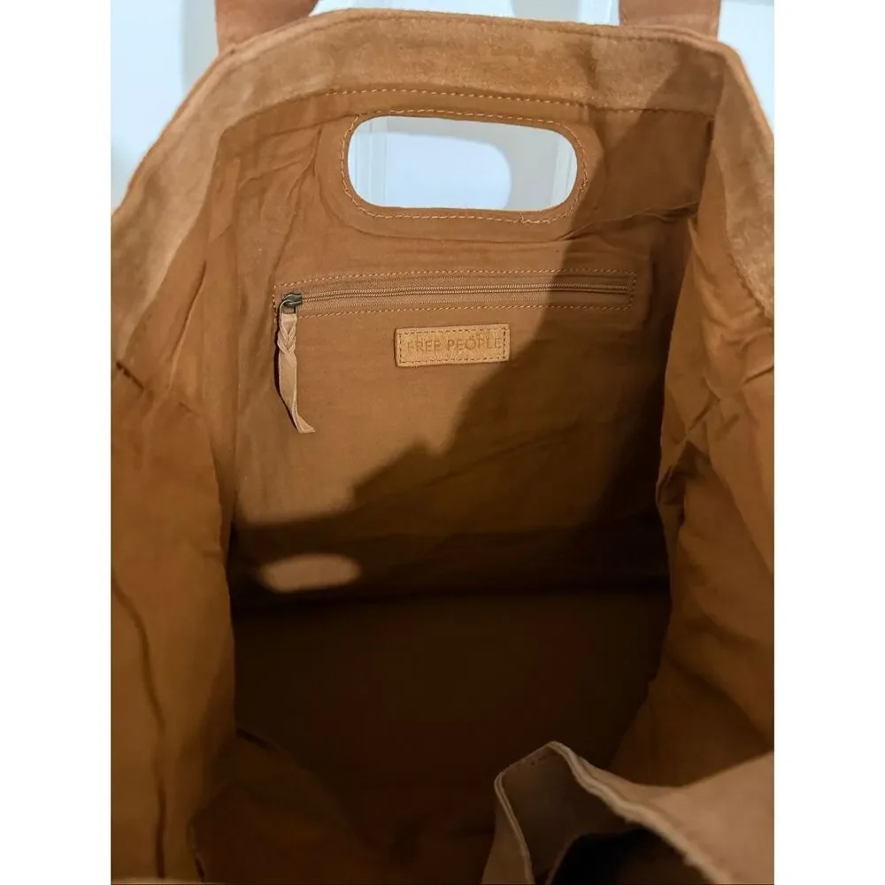 Free People Suede Caravan Tote - Picture 8 of 9